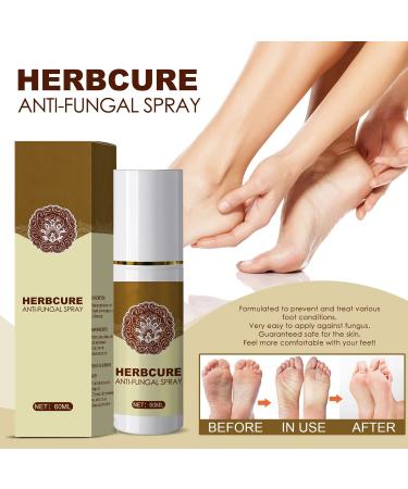 2pc Athlete's Foot & Peeling Spray Set - 60ml | Foot Odor Eliminator for Men & Women - Buy Online on GoSupps.com