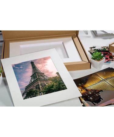 Mat Board Center 18x24 White Photo Picture Mats (10 Pack) - Acid Free, 4-ply Thickness, White Core - Ideal for Pictures and Photos Framing 16x20 - Buy Online on GoSupps.com
