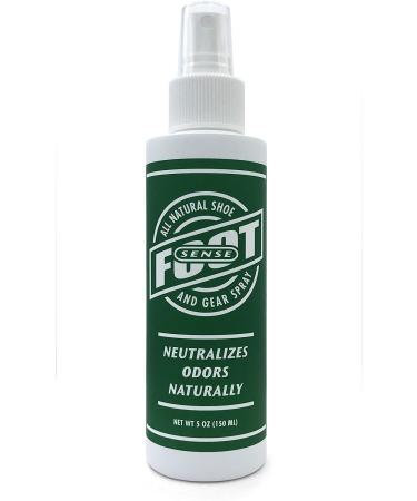 Foot Sense Bundle - Natural Foot & Shoe Powder 3.5 oz + Shoe & Gear Spray 5 oz - Odor Fighting Combo - Buy Online on GoSupps.com