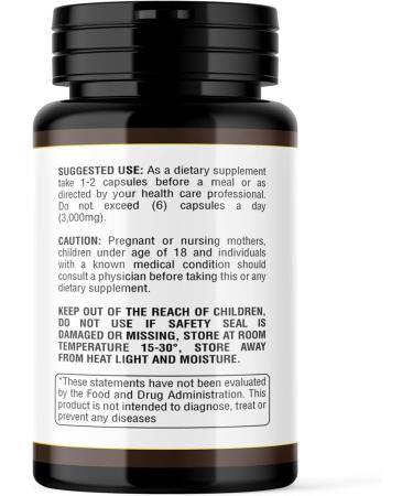 Lumos Life Turkey Tail Mushroom Supplement Capsules - Organic Turkey Tail - Made in USA - Fruiting Bodies Extract - 1000 mg 50% Polysaccharides - Immune Support & Antioxidant Benefits - 60 Capsules - Buy Online on GoSupps.com