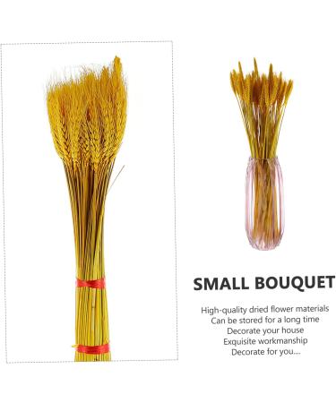 OUNONA 100PCS Decorative Wheat Ear Floral Arrangement Wheat Ear gift decorate bouquet natural Desktop Wheat Ear household rural wedding ears of wheat flower arrangement props - Buy Online on GoSupps.com