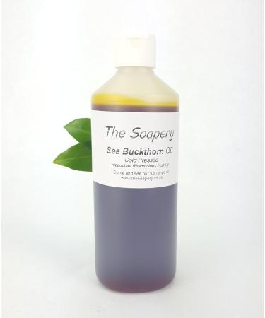 Sea Buckthorn Oil 500ml - Cold Pressed, Virgin - 100% Pure & Natural