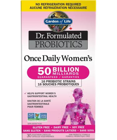 Garden of Life Raw Organic Perfect Food Green Superfood Original 207 gram."Raw Organic Perfect Food & Dr. Formulated Probiotics Once Daily Women's | Supports Women's Gut Health Health Personal Care + Women's Probiotics - Buy Online on GoSupps.com