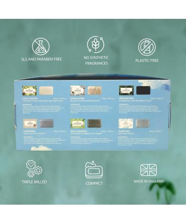 Revitale Natural Cleansing Soap Set (6 x 100g Bars - Buy Online on GoSupps.com