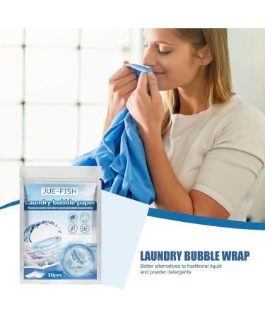 Laundry Sheets Detergent Pods with Refreshing Fragrance - Portable Laundry Supplies for Home Dorm Travel Vacation Camping Generic - Buy Online on GoSupps.com
