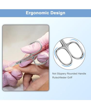 Lermed Nail Shaver | Premium Super Slim Curved Blade | Multi-Purpose Stainless Steel Skin Cutter for Dead Skin Eyebrows & Eyelashes - International Shipping - Buy Online on GoSupps.com
