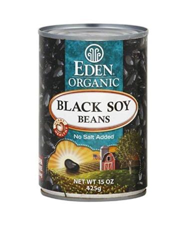 Eden Foods Organic Black Soy Beans No Salt Added 15 OZ (Pack - 2) - Buy Online on GoSupps.com