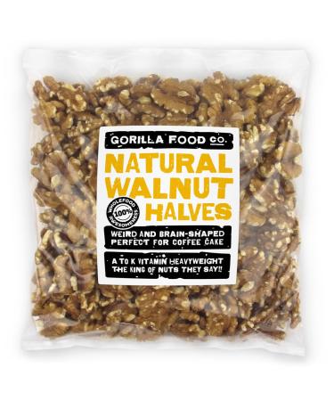 Gorilla Food Co. Natural Walnut Halves - 400g