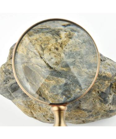 HD Magnifier Imported Oak Magnifier 10x Reading Mirror Handheld Magnifier 21x7.5CM Magnifier for Reading Made in China - Buy Online on GoSupps.com