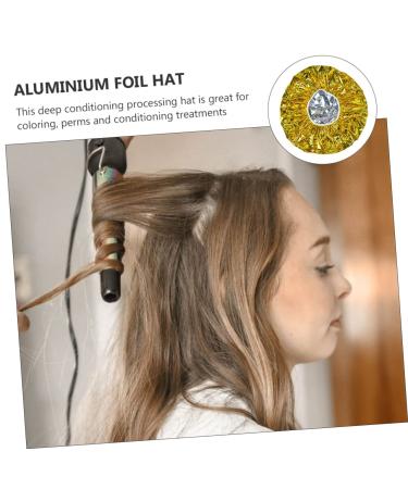 Lurrose Hairdressing Insulation Hat - 40 Pcs Women's Hair Heating Cap for Deep Conditioning and Salon Processing - Buy Online on GoSupps.com