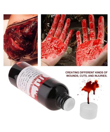 QKISS Professional Artificial Blood Gel - 100ml Zombie Makeup & Halloween Tools for Kids with Sequins & Scar Wax - Buy Online on GoSupps.com
