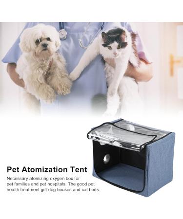Zwinner Pet Atomization Nest Wear Resistant Oxford Cloth Collapsible Cat Dog Oxygen Tent Professional Dog Nebulizer Machine Hands Free Portable ICU Pet Oxygen Therapy Cage 24.0x15.7x18.1in - Buy Online on GoSupps.com