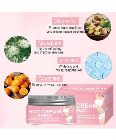  JPSDOWS Anti-Cellulite Cream | 100ml Slimming Anti-Cellulite Massage | Weight loss belly fat burner for women and men natural plant-based ingredients - Buy Online on GoSupps.com