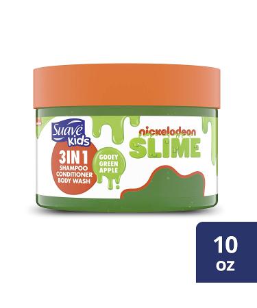 Suave Kids 3-in-1 Gooey Green Apple Shampoo, Conditioner, Body Wash 10 oz - Tear-Free - Buy Online on GoSupps.com