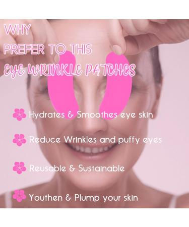 CCbeauty Reusable Under Eye Patches & Eye Cream Applicator Set | 100% Silicone Gel Pads for Hydration | Reduce Fine Lines Wrinkles & Dark Circles | Includes Storage Tin | Mango Scent - Buy Online on GoSupps.com