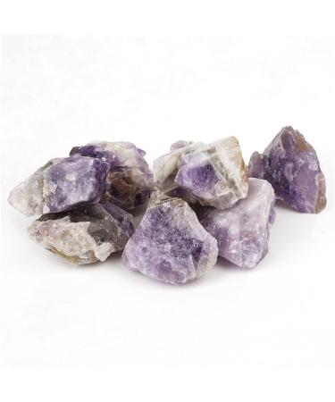 Natural Crystal Rough Natural Crystal Rough 500g Natural Chevron Amethyst Crystal Quartz Raw Minerals Stones Home Decoration