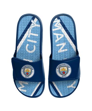 Fanatics Manchester City Gel Slides Beach Bags 46/48 EU Multicolor