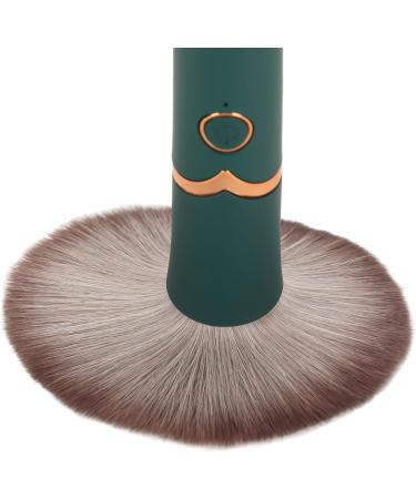 Electric Makeup Brush ANGGREK USB Rechargeable Electric Cosmetic Brush 10 Gears Soft Fluffy Hair Electric Beauty Brush for Blending Green - Buy Online on GoSupps.com