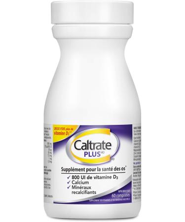 Caltrate Plus Vitamin D3 and Calcium Supplement 600 mg Tablet 60 Count 60 count (Pack of 1) - Buy Online on GoSupps.com