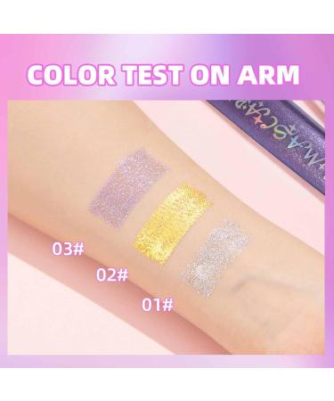 3 Colors Glitter Mascara Glitter Mascara for Eyelashes Waterproof Colored Lashes Long-Lasting Volume and Length Sparkling For Women Mothers Girlfriends Evening Wear Weddings - Buy Online on GoSupps.com