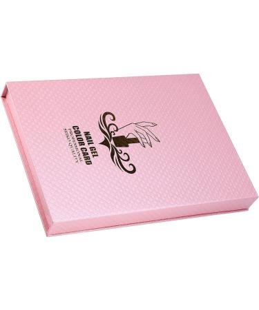 216 Rooms Nail Color Display Board 216 Colors Nail Gel Color Card Nail Art Showing Shelf Nail Polish Gel Color Display Card Nail Salon Tool (Pink) - Buy Online on GoSupps.com