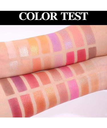 Eyeshadow Palette - 32 Colors Shimmer Matte Eyeshadow | Blendable Velvet Texture Matte Eyeshadow Palette Highly Pigmented for Beginners and All Kshsaa - Buy Online on GoSupps.com