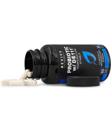 Revive Herbs Advanced Probiotic with DE111 Strain No Refrigeration Needed 11.5 Billion Organisms for Women and Men 60 Vegetable Capsules - Buy Online on GoSupps.com