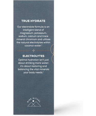 Ancient + Brave True Hydration Powder 15 x 6g Coconut Water Unflavored Electrolytes Instant Hydration Blend Supports Energy and Recovery Vegan Electrolyte Powder Daily Wellness Sachets (90g) - Buy Online on GoSupps.com