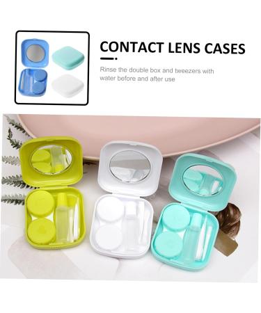 Partykindom Portable Contact Lens Container Suitcase - Women's Eye Organizer Travel Set for Safe Storage & Care - Buy Online on GoSupps.com