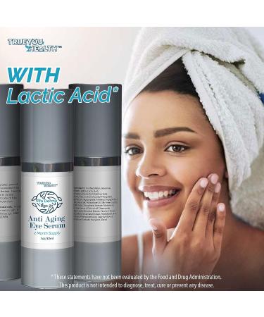 Pro Derma PGX 2x Anti Aging Eye Serum - 2 Month Supply for Youthful Appearance, Reduced Puffiness, Wrinkles & Dark Circles - Buy Online on GoSupps.com