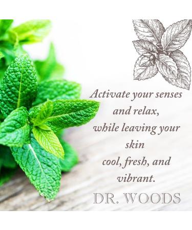 Dr. Woods Pure Peppermint Liquid Castile Soap 32oz - Pack of 3 | Natural & Gentle Formula - Buy Online on GoSupps.com