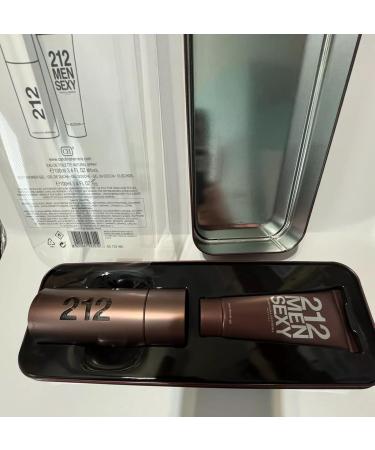 212 Men NYC by Caro'lina Herr'era 2pc Gift Set Tin 3.4 Fl Oz Eau De Toilette Spray + 3.4 Fl Oz Shower Gel - Buy Online on GoSupps.com