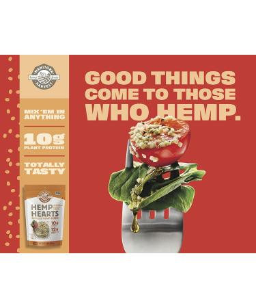 Hemp Seeds - 24oz | 10g Protein, 12g Omega 3 & 6 | Non-GMO, Vegan, Keto, Gluten-Free - Manitoba Harvest - Buy Online on GoSupps.com