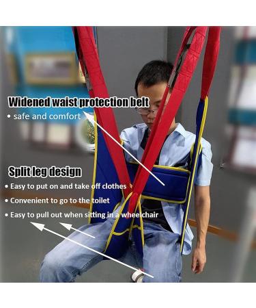 Rehabilitation Auxiliary Spreader Patients Patient Lift Sling Handicap Lift Commode Sling Transfer Belt With Four Point Support for Bed Positioning and Lifting - Buy Online on GoSupps.com