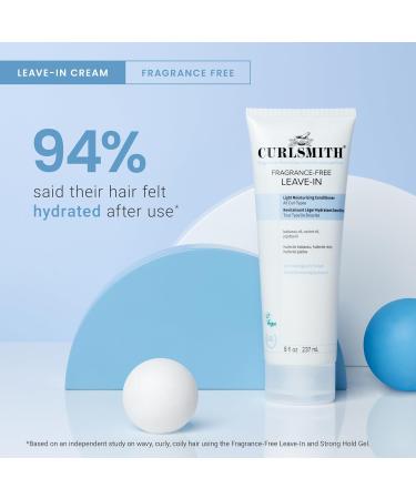 Curlsmith Fragrance-Free Leave-In Conditioner - Cr me hydratante l g re sans rin age test e dermatologiquement id ale pour tous types de boucles - Buy Online on GoSupps.com