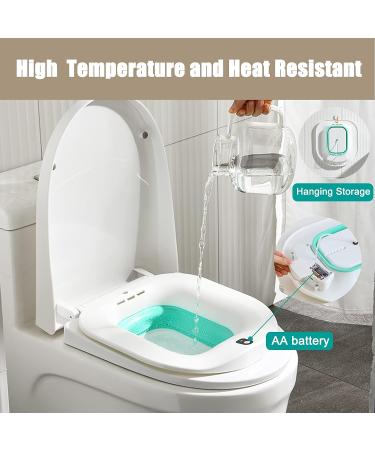 Foldable Electric Sitz Bath for Postpartum Care - Soothes Hemorrhoids and Perineum, Ideal for Women, Maternity, Pregnant Women and Elderly - Buy Online on GoSupps.com
