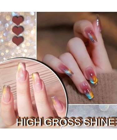 AHAMIOU Crystal Cat Eye Gel Polish Kit - 9D Holographic Magnetic Cats Eyes Nail Polish Set - Buy Online on GoSupps.com