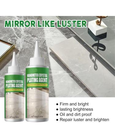 Agent for Tile - Crystal Plating Agent Ceramic Tile Polish Quartz Countertop Cleaner Plating Agent for Kitchen Everyday Cleaning - Buy Online on GoSupps.com
