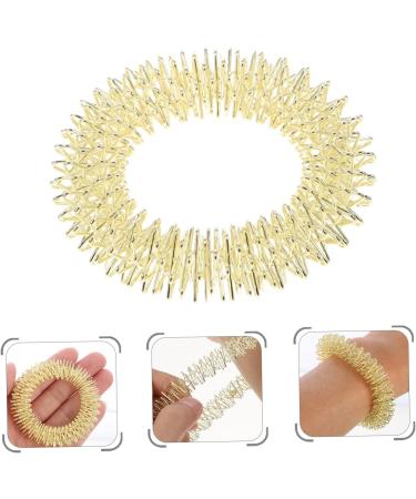 Buy Gleavi Chinese Metal Massage Ring Bracelet - Hand & Wrist Health - Gold Edition - Buy Online on GoSupps.com