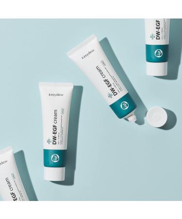 Easydew DW-EGF Cream 2.4 oz - Anti-Aging Moisturizer with Human Epidermal Growth Factor and Hyaluronic Acid | Collagen-Infused Lightweight Cream for Softer, Radiant Skin - Buy Online on GoSupps.com