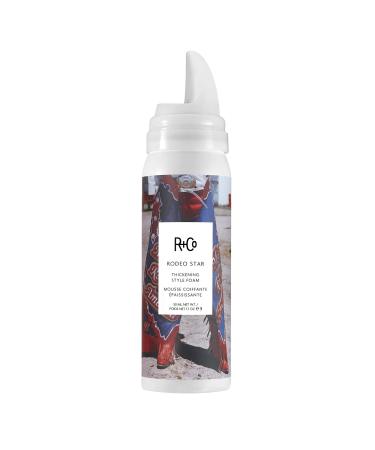 R+Co Rodeo Star Thickening Foam Adds Dramatic Volume to Fine to Medium Hair 1.7 Ounce (Pack of 1)