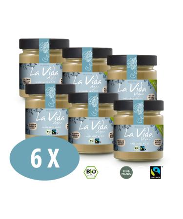 Brinkers La Vida Vegan Hazelnut White Spread | 6 x 200g | Creamy Gluten-Free Vegan Nut Butter - Buy Online on GoSupps.com