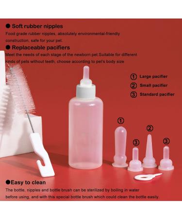 Onebarleycorn 60ml Rearing Bottle - Puppy Milk & Kitten Nursing Bottle for Dog & Cat Breeding - Buy Online on GoSupps.com