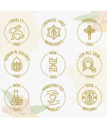 Herblov Turmeric Serum for Face & Body - All-Natural Skin Brightening Serum - Fights Acne, Evens Tone, Heals Scars - Made in the USA - Buy Online on GoSupps.com