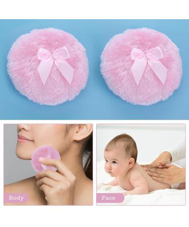 Buy WLLHYF 2 PCS Large Fluffy Powder Puff - 4 Inch Soft Velour Cosmetic Tool for Loose Powder Washable & Perfect for Wet/Dry Makeup - International Shipping Available - Buy Online on GoSupps.com