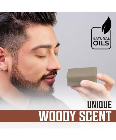 Viking Revolution Sandalwood Natural Soap for Men - 2 Pack Men's Bar Soap with Essential Oils - Nourishing Blend of Coconut  Shea  and Almond Oil - Buy Online on GoSupps.com
