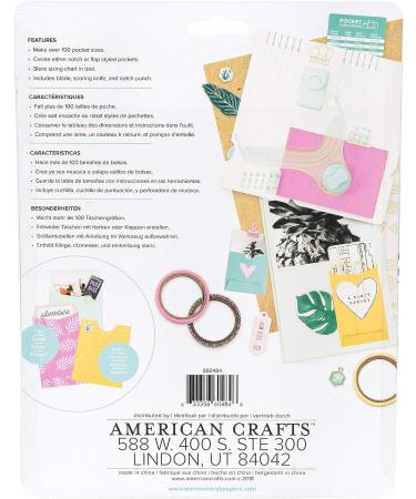 We R Memory Keepers Pocket Maker Punch Board Multicolor - Buy Online on GoSupps.com