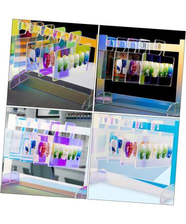 Ipetboom 1 Set Nail Display Board Nail Tip Display Stand Nail Molding Gel Polish Display Board Nail Display Stand Nail Art Tool Nail Tips Display Holder Nail Decor Manicure Sample Acrylic - Buy Online on GoSupps.com