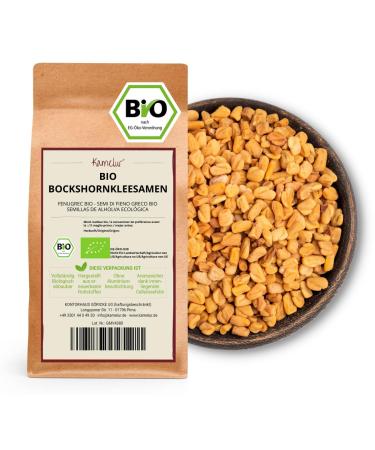 500g whole organic fenugreek seeds fenugreek seeds without additives - as a versatile spice or as fenugreek tea - packed in