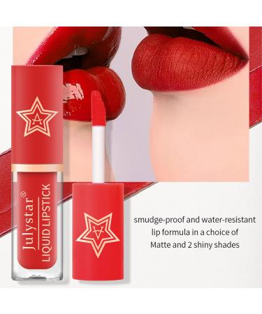 6Pcs Matte Liquid Lipstick Set - Long-Lasting Non-Stick Velvet Lip Gloss Kit for Girls & Women - Perfect Makeup Gift - Buy Online on GoSupps.com